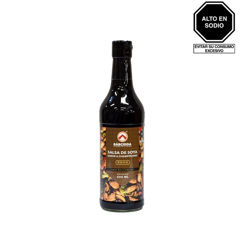 Salsa de Soya Champi Barcidda Botella 500 mL
