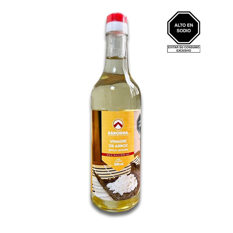 Vinagre de Arroz Barcidda Botella 500 mL