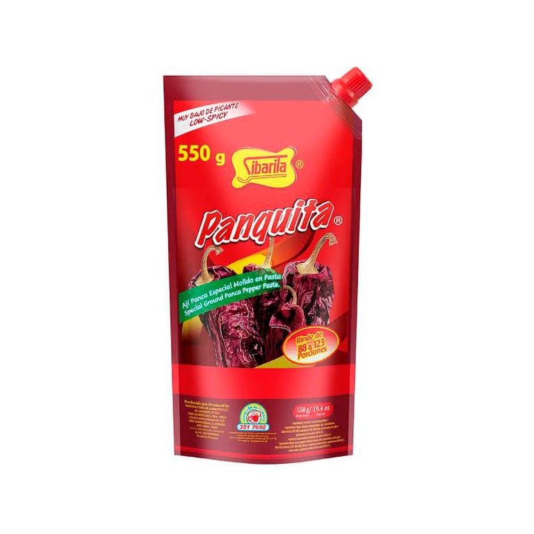 Ají Sibarita Panquita Bajo Picante Doypack 550 g