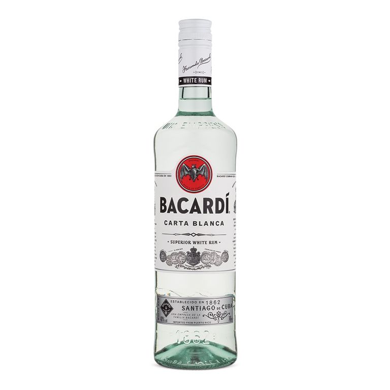 Ron Bacardí Carta Blanca Botella 700 mL