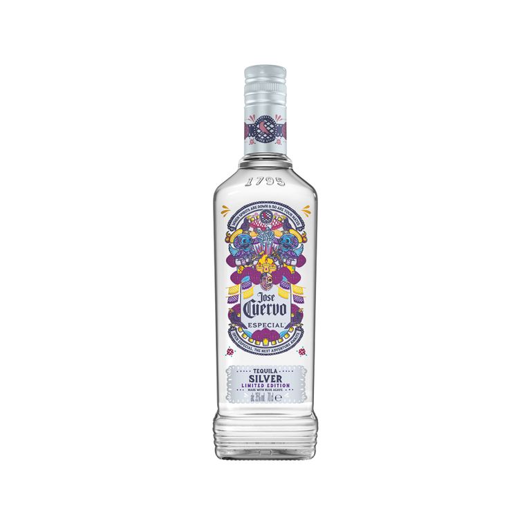 Tequila Silver Jose Cuervo Calavera Botella 750 mL
