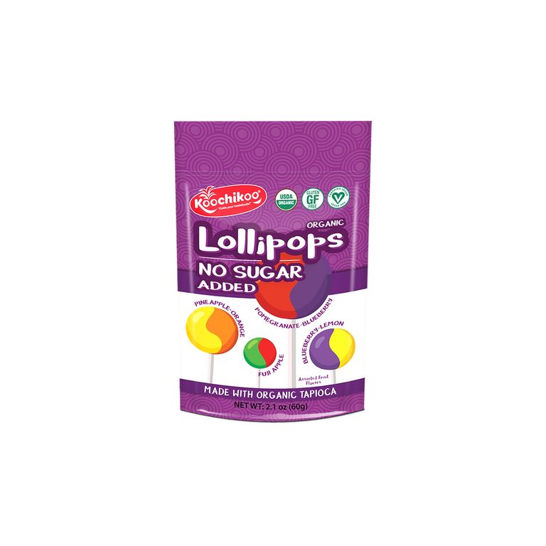 Lollipops Organic Koochikoo Bolsa 60 g