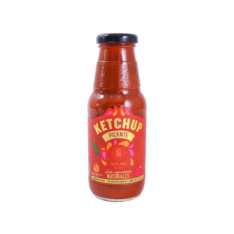 Ketchup Picante Guajira Salsas Botella 330 g