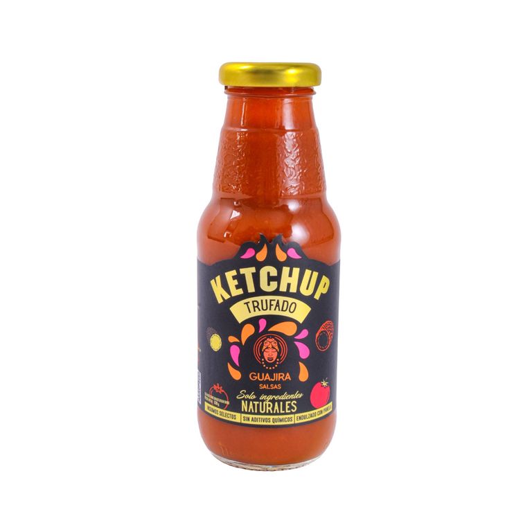 Ketchup Trufado Guajira Salsas Botella 330 g
