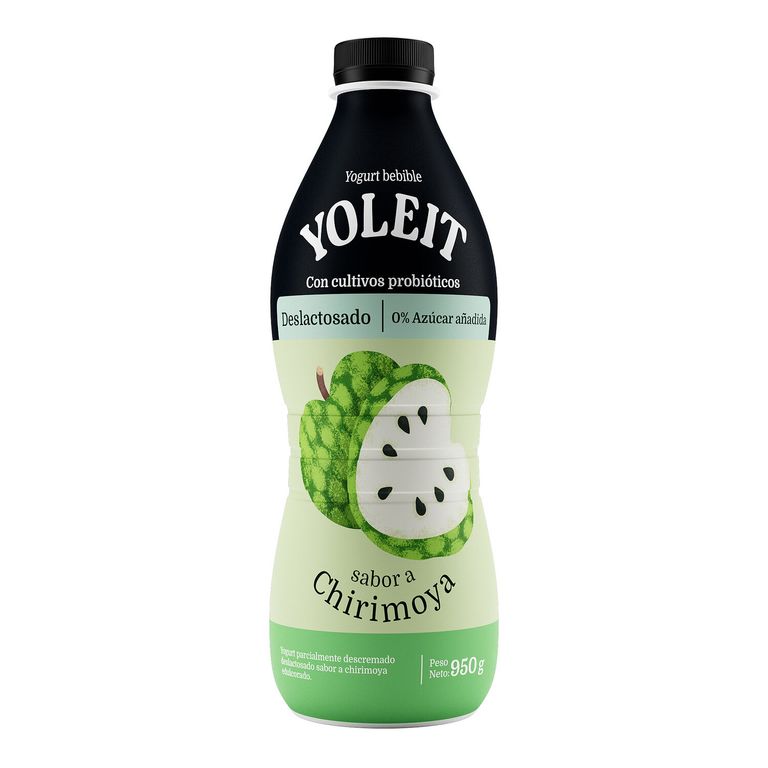 Yogurt Bebible Yoleit Chirimoya Botella 950 g