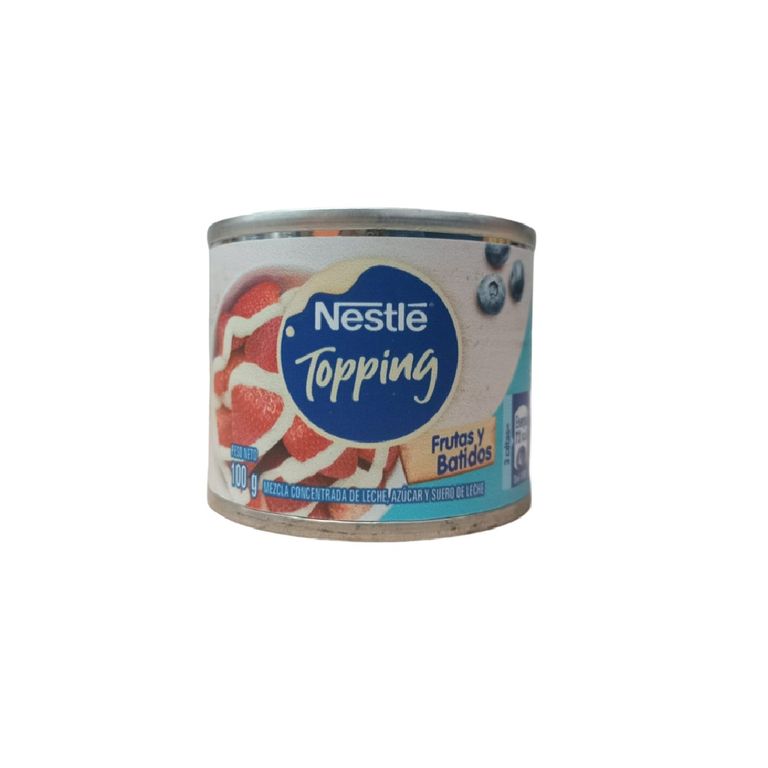 Leche Condensada Nestlé Topping Lata 100 g