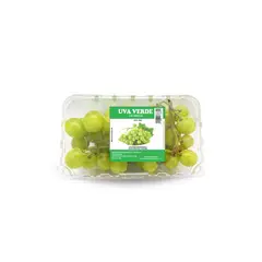 TOTTUS FRUTAS - Uva Verde Barqueta x 800 g
