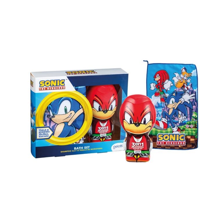 Pack Sonic Gelatti Shampoo 3 en 1 300 mL + Toalla