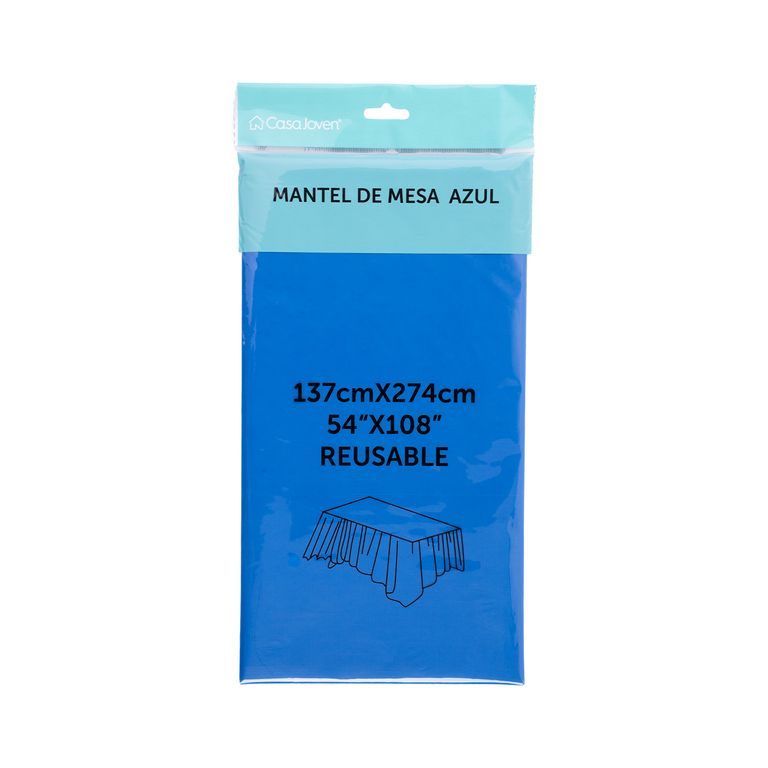 Mantel de Mesa Azul