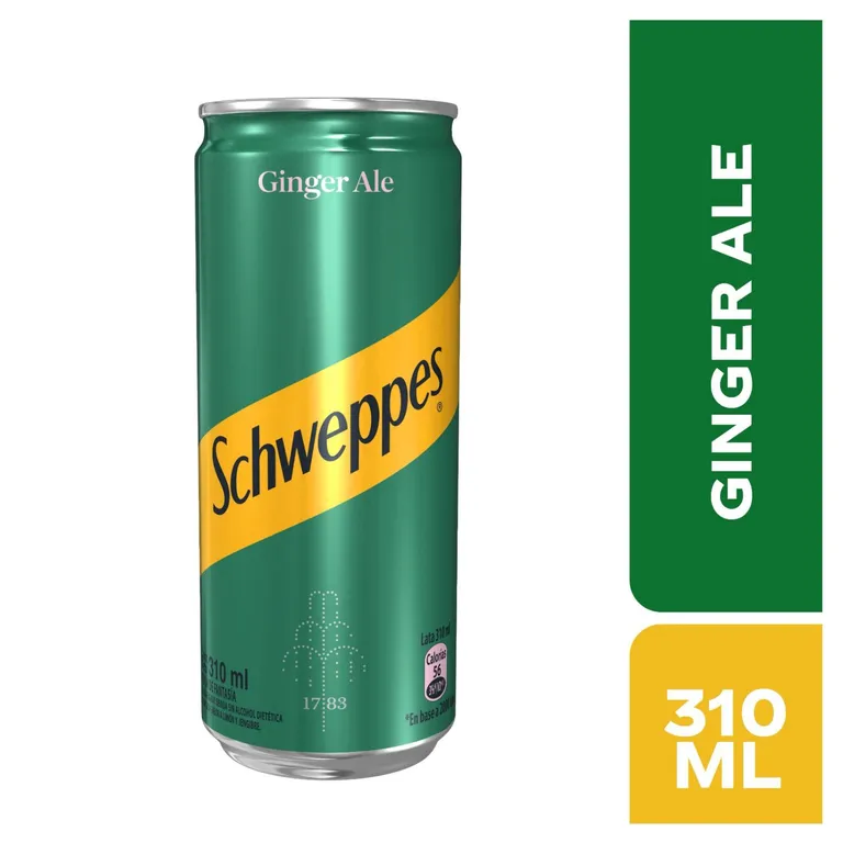 Agua Tónica Schweppes Lata 310 mL