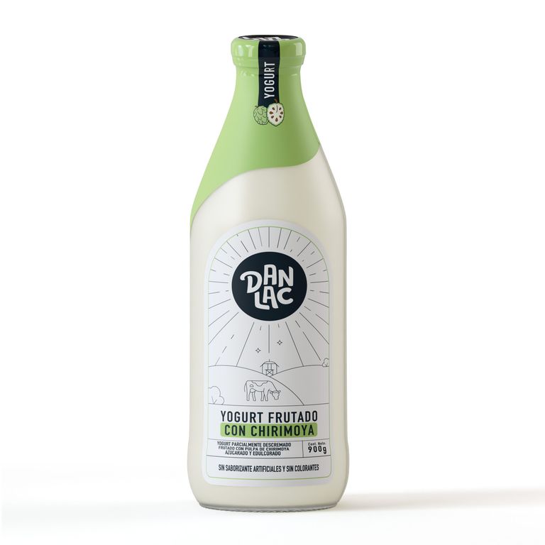 Yogurt Frutado Danlac Chirimoya Botella 900 g