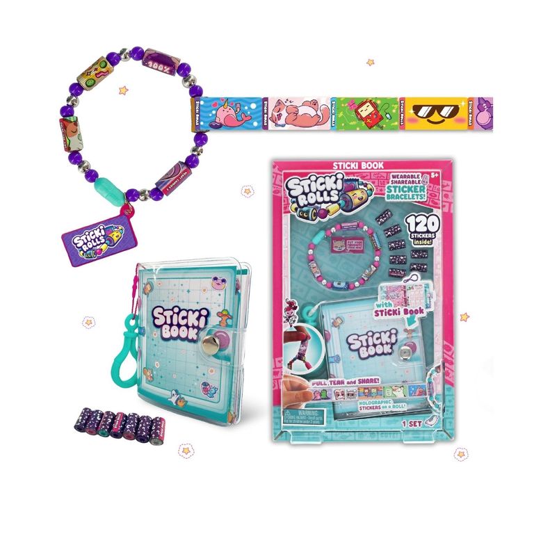 Sticki Rolls Set 1 Brazalete y Libro