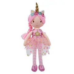 CREATION - Muñeca de Trapo Unicornio Rosa