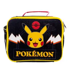 Pokemon - Lonchera Pikachu Pokémon Negro