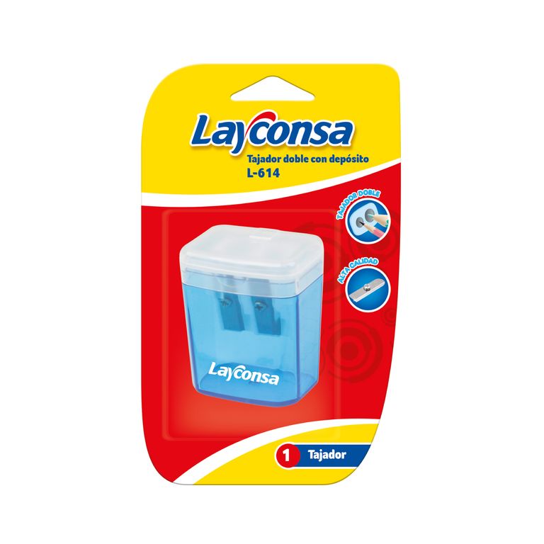 Tajador Doble con Depósito Layconsa L614 x 1 Unidad
