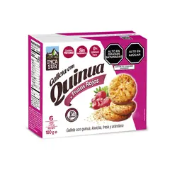 INCASUR - Galleta De Quinua Y Frutos Rojos 6U Cj X 180G