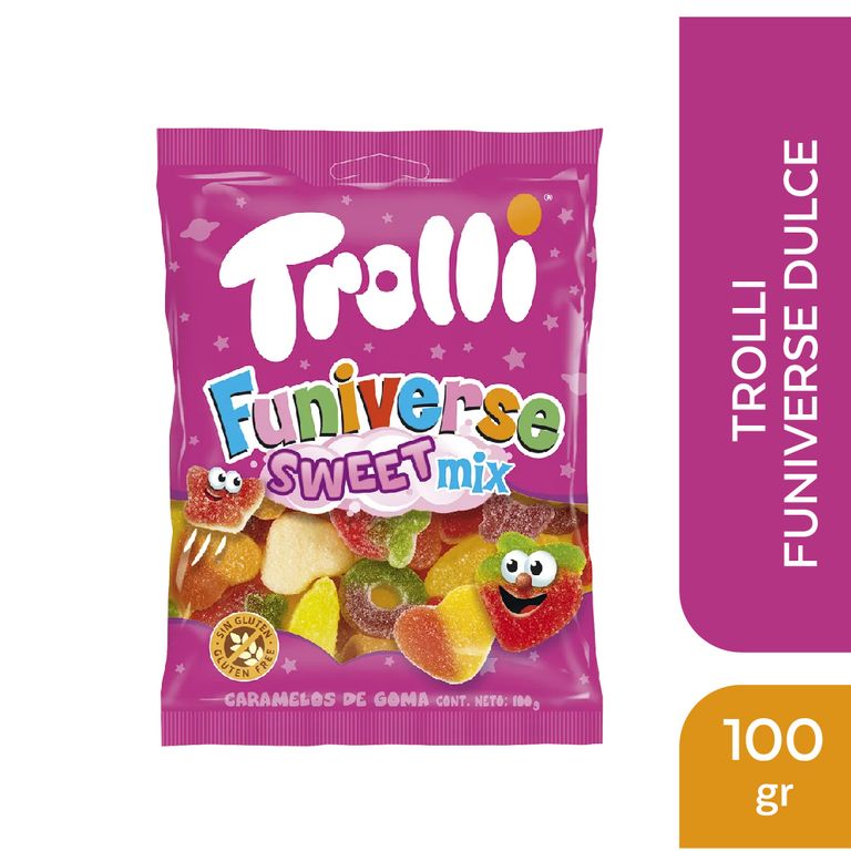 Gomitas Trolli Funiverse Bolsa 100 g