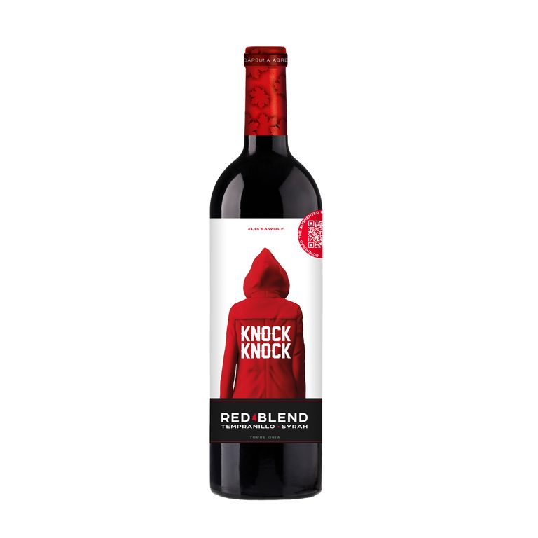 Vino Tinto Knock Knock Red Blend Botella 750 mL