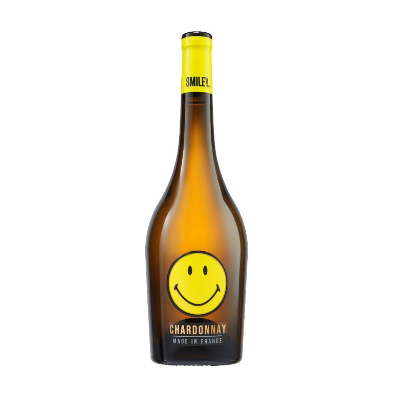 Vino Blanco Smiley Chardonnay Botella 750 mL