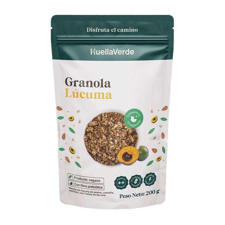 Granola Lucuma Huella Verde Doypack 200 g