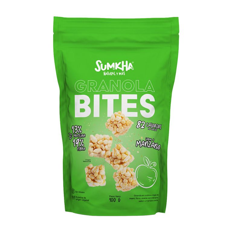 Granola Bites Sumkha Manzana Doypack 100 g