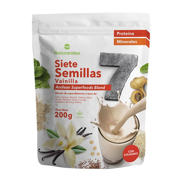 Blend 7 Semillas Vainilla Naturandes Doypack 200 g