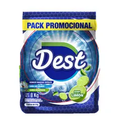 DEST - Detergente Polvo Limón Bolsa 8 Kg