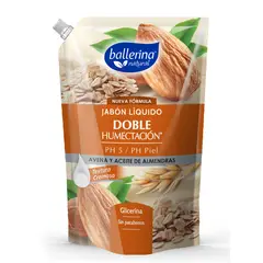 BALLERINA - Jabón Líquido Ballerina Avena y Almendra Doypack 750 mL
