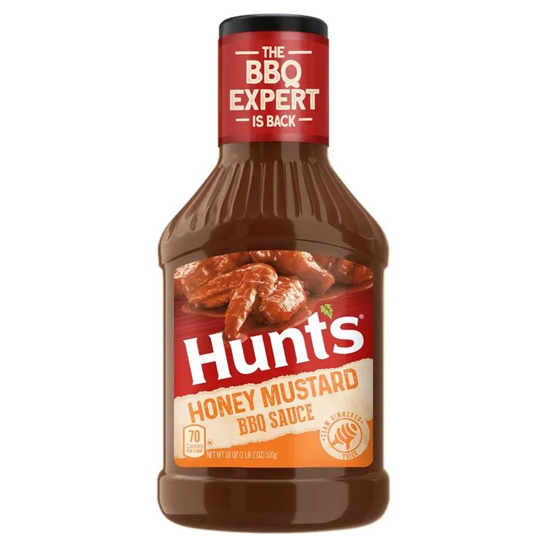Salsa BBQ Hunts Honey Mustard Envase 510 g