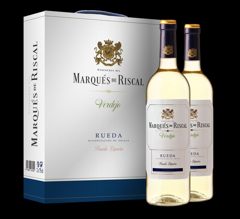 Vino Blanco Marqués de Riscal Rueda Pack 2 Botellas 750 mL