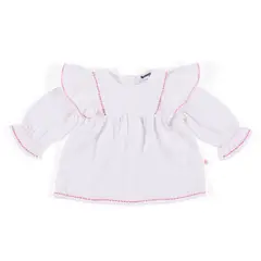 REDWOOD - Blusa Bordada Boho Bebé Niña Redwood
