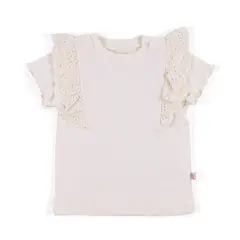 REDWOOD - Polo Rib Ruffle Bebé Niña Redwood