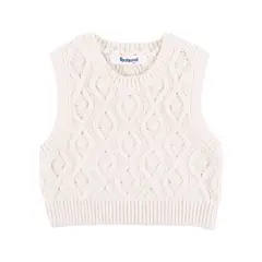 REDWOOD - Chaleco Tejido Boho Bebé Niña Redwood