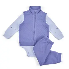 REDWOOD - WEB CONJ TRIPACK QUILT BO O25 IND 18M