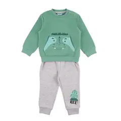 REDWOOD - WEB CONJ BUZO APLI BO DK TEAL GR ML 6M