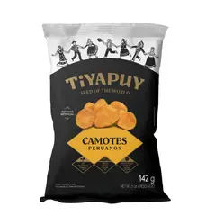 TIYAPUY - Snack Camote Frito Bolsa 142 g