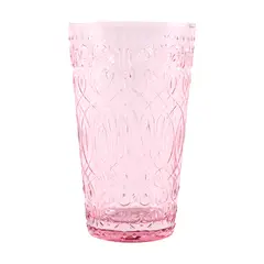 Casa Joven - Vaso Largo 360mL Botany Rosa