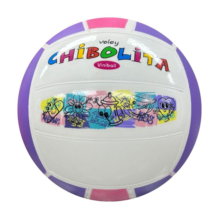 Pelota de Vóley Viniball Semi Deportiva Chibolita Smiles