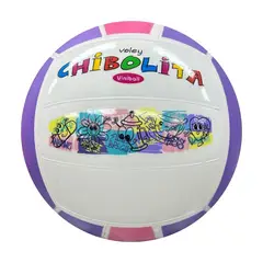 Viniball - Pelota de Vóley Viniball Semi Deportiva Chibolita Smiles