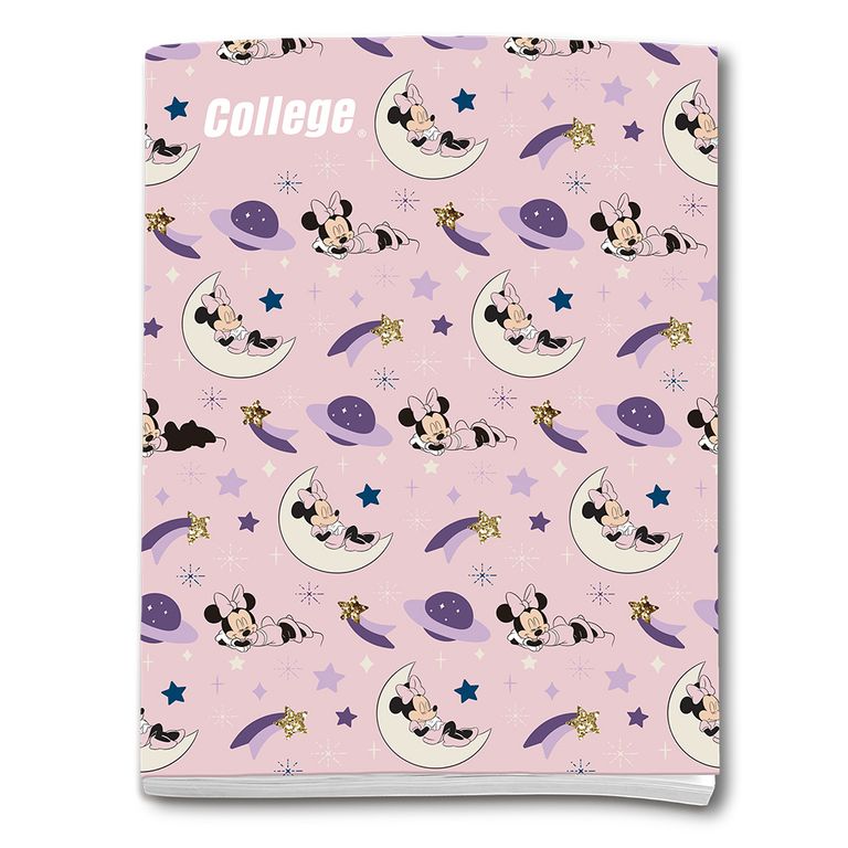 Cuaderno Deluxe College Triple Renglón Minnie