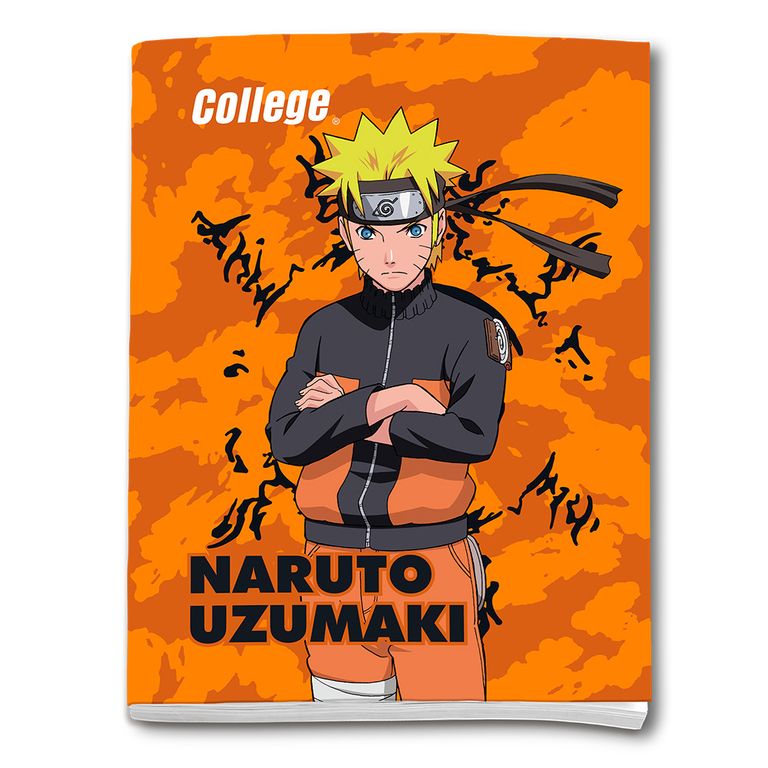 Cuaderno Deluxe College Triple Renglón Naruto