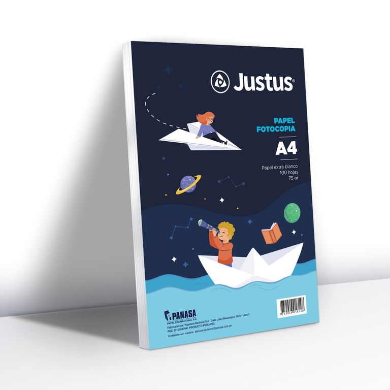 Papel Fotocopia Justus 100 Hojas