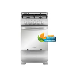 MABE - Cocina de Piso a Gas 52 cm Inox Mabe TX5110P2