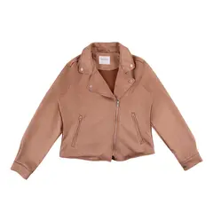 REDWOOD - Casaca Efecto Gamuza Mujer Redwood