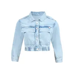 REDWOOD - Casaca Denim Boho Niña Redwood