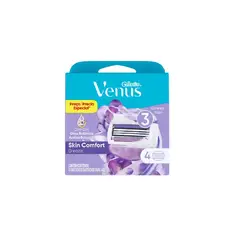 VENUS - Repuesto Máquina de Afeitar Breeze Empaque 4 Und