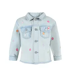 REDWOOD - Casaca Denim Bordada Boho Bebé Niña Redwood