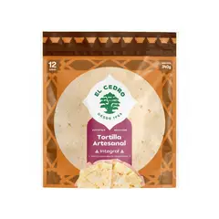 EL CEDRO - Tortilla Artesanal Integral Bolsa 340 g