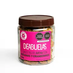 DE ABUELAS - Galletas De Avena D'Abuelas Pecanas Y Cranberries 250G