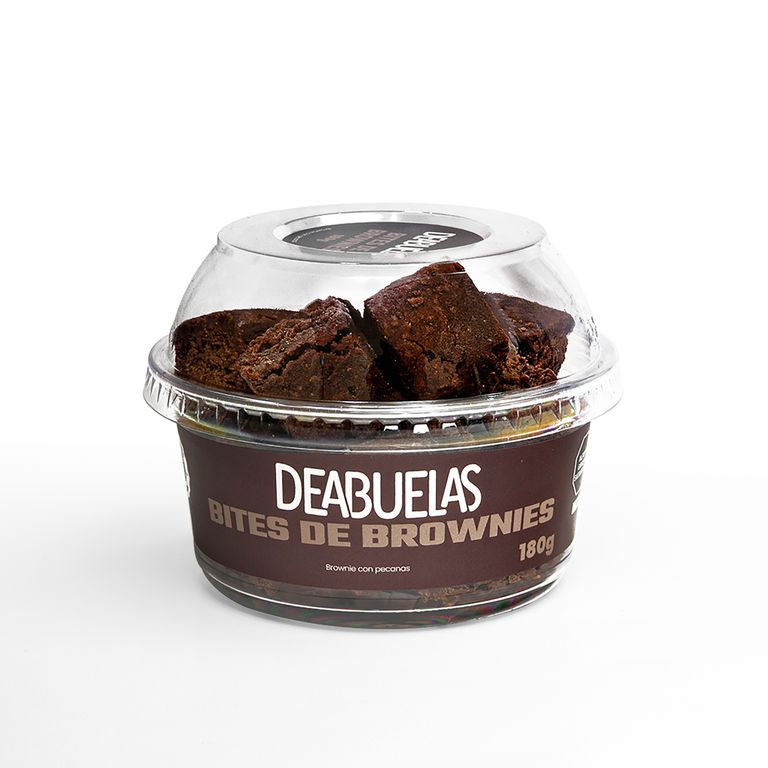 Bites de Brownies Deabuelas Chocolate y Pecanas 180g